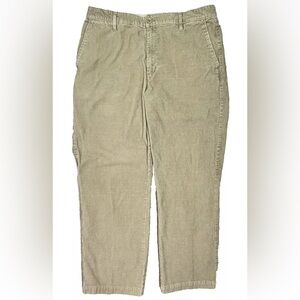 Woolrich Mens 36x30 Corduroy Pants Trousers Straight Leg Chino Khaki Tan